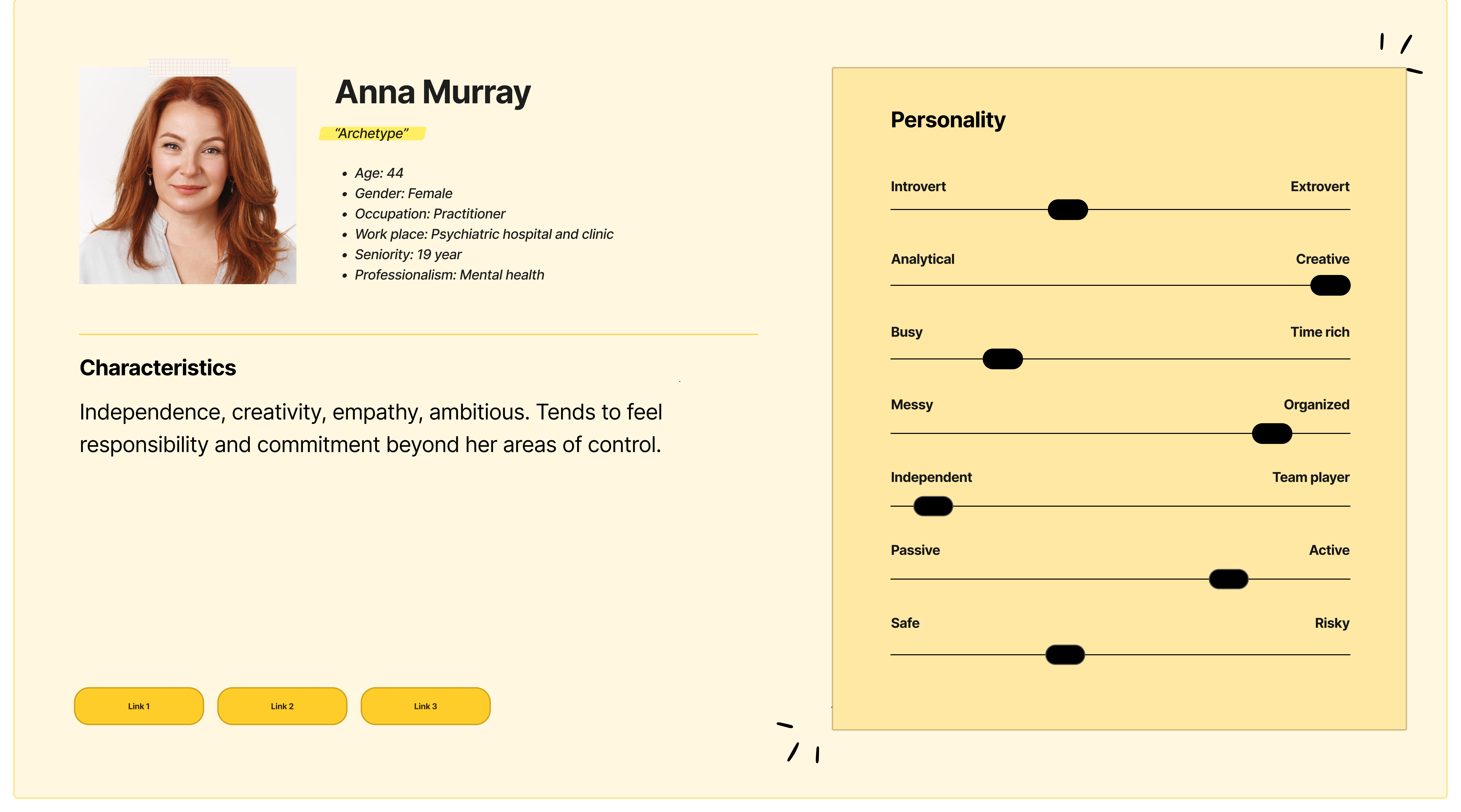 Anna persona profile